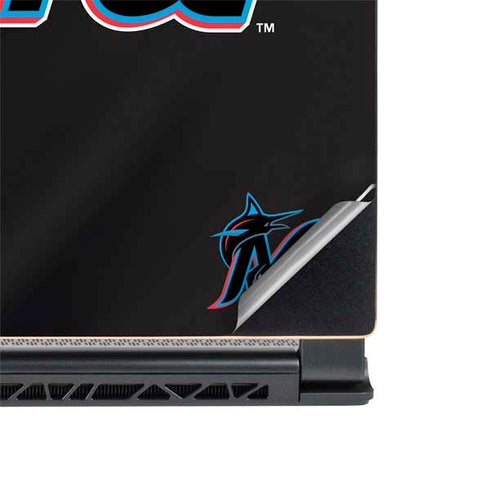 MLB Miami Marlins Jersey Alternate MSI GS65 Stealth Laptop Skin