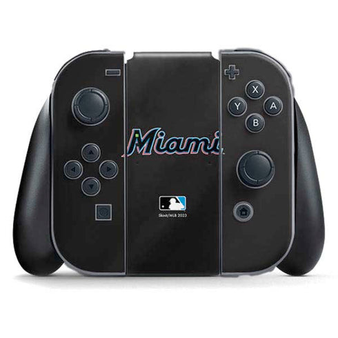 MLB Miami Marlins Jersey Alternate Nintendo Switch (2017-2021) Joy-Con Controller Skin