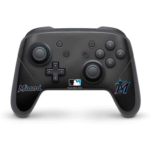 MLB Miami Marlins Jersey Alternate Nintendo Switch Pro Controller Skin