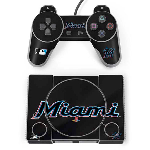 MLB Miami Marlins Jersey Alternate PlayStation Classic Bundle Skin