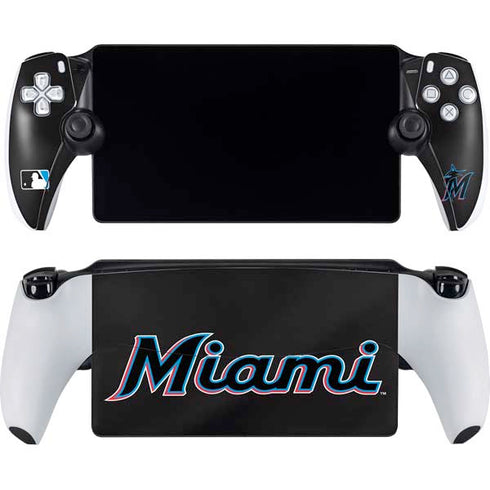 MLB Miami Marlins Jersey Alternate PlayStation Portal Remote Player Skin