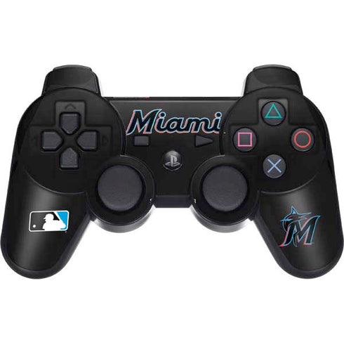 MLB Miami Marlins Jersey Alternate PS3 Dual Shock wireless controller Skin