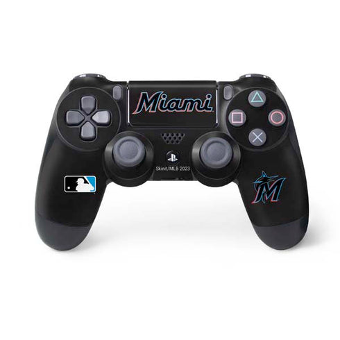MLB Miami Marlins Jersey Alternate PS4 Controller Skin