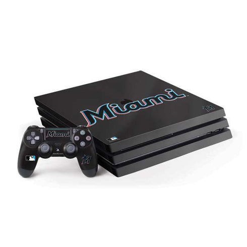 MLB Miami Marlins Jersey Alternate PS4 Pro Bundle Skin