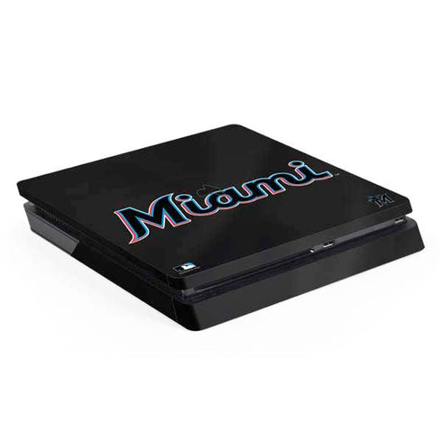 MLB Miami Marlins Jersey Alternate PS4 Slim Skin