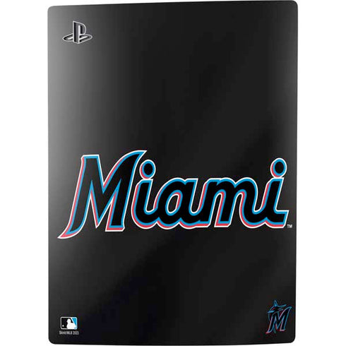 MLB Miami Marlins Jersey Alternate PS5 Console Skin