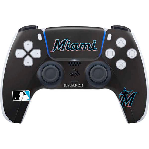 MLB Miami Marlins Jersey Alternate PS5 Controller Skin