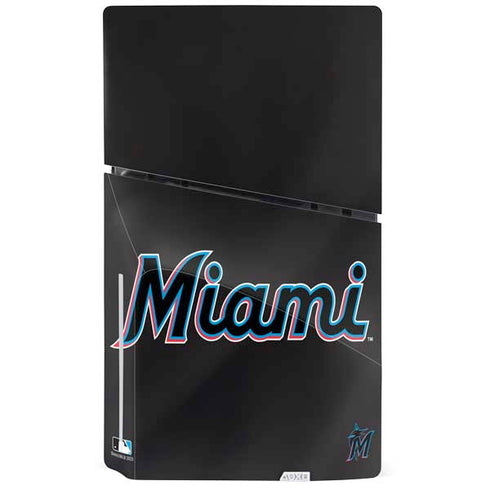 MLB Miami Marlins Jersey Alternate PS5 Slim Disk Bundle Skin