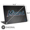 MLB Miami Marlins Jersey Alternate Universal Laptop 18in (14.6 x 10.6in) Skin