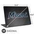 MLB Miami Marlins Jersey Alternate Universal Laptop 18in (14.6 x 10.6in) Skin