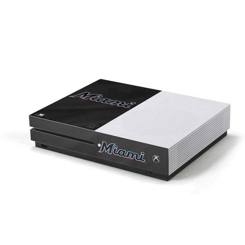 MLB Miami Marlins Jersey Alternate Xbox One S Console Skin