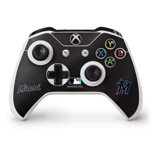 MLB Miami Marlins Jersey Alternate Xbox One S Controller Skin