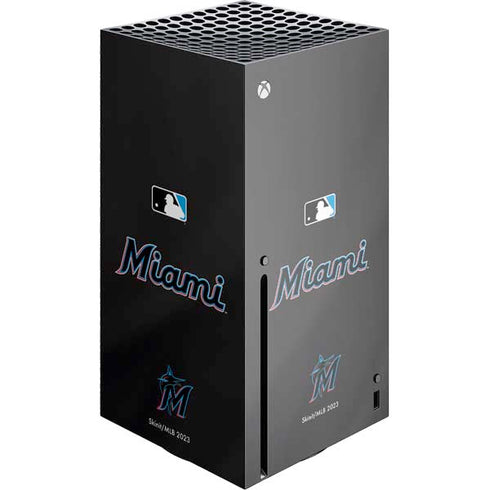MLB Miami Marlins Jersey Alternate Xbox Series X Console Skin
