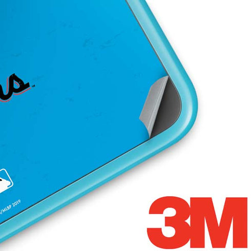 MLB Miami Marlins Solid Distressed Nintendo 2DS XL (2017) Skin