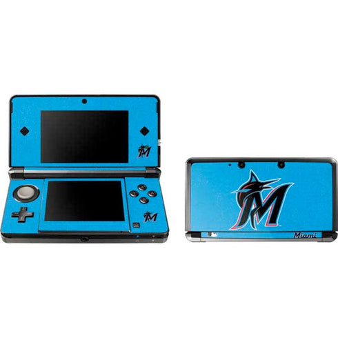 MLB Miami Marlins Solid Distressed 3DS (2011) Skin