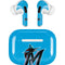 MLB Miami Marlins Solid Distressed AirPods Pro 2nd Gen Skin
