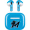 MLB Miami Marlins Solid Distressed Apple AirPods (3rd Gen 2021) Skin