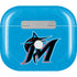 MLB Miami Marlins Solid Distressed Apple AirPods (3rd Gen 2021) Skin