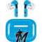 MLB Miami Marlins Solid Distressed Apple AirPods Pro Skin