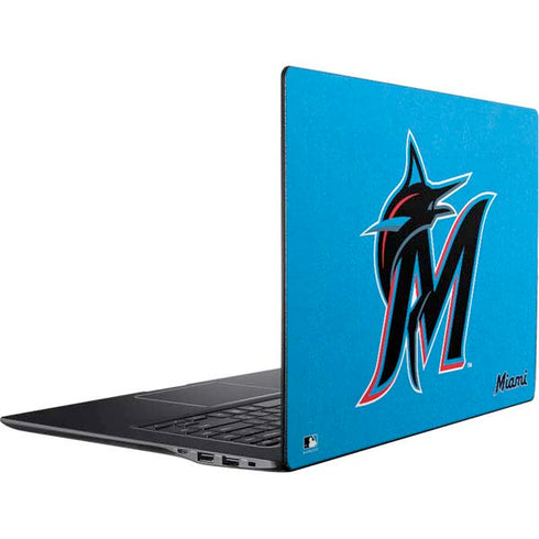 MLB Miami Marlins Solid Distressed Ativ Book 9 (15.6in 2014) Skin