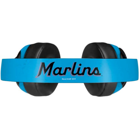 MLB Miami Marlins Solid Distressed Beats Solo Pro Skin