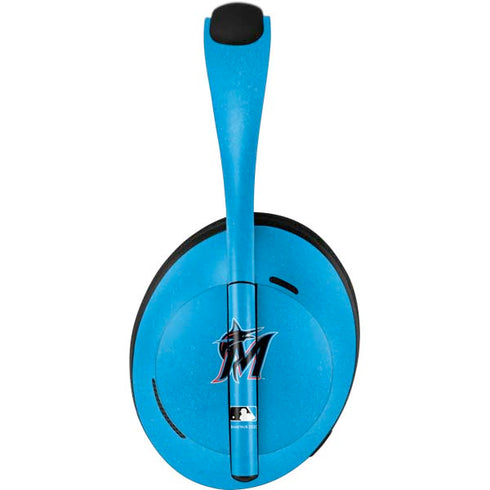 MLB Miami Marlins Solid Distressed Bose Noise Cancelling Headphones 700 Skin