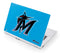 MLB Miami Marlins Solid Distressed Acer Chromebook Skin