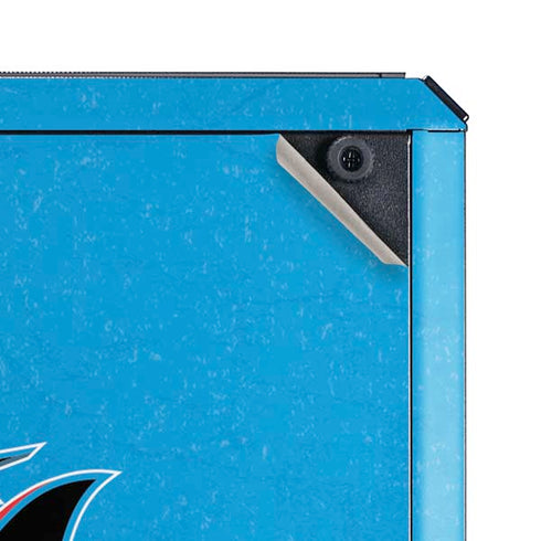 MLB Miami Marlins Solid Distressed Cooler Master MasterBox Q300L Mini Tower Skin