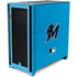 MLB Miami Marlins Solid Distressed Corsair 4000D Tempered Glass Mid-Tower ATX Case Skin