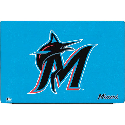 MLB Miami Marlins Solid Distressed Dell Vostro Skin