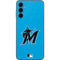 MLB Miami Marlins Solid Distressed Galaxy A14 5G Skin