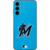 MLB Miami Marlins Solid Distressed Galaxy A14 5G Skin