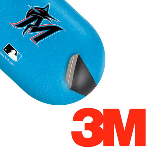 MLB Miami Marlins Solid Distressed Galaxy Buds Skin