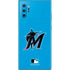 MLB Miami Marlins Solid Distressed Galaxy Note 10 Plus Skin