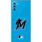MLB Miami Marlins Solid Distressed Galaxy Note 10 Skin