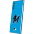 MLB Miami Marlins Solid Distressed Galaxy Note 10 Skin