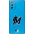 MLB Miami Marlins Solid Distressed Galaxy Note20 5G Skin