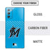 MLB Miami Marlins Solid Distressed Galaxy Note20 5G Skin