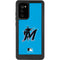 MLB Miami Marlins Solid Distressed Galaxy Note20 5G Waterproof Case