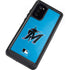 MLB Miami Marlins Solid Distressed Galaxy Note20 5G Waterproof Case