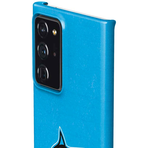 MLB Miami Marlins Solid Distressed Galaxy Note20 Ultra 5G Lite Case