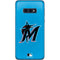 MLB Miami Marlins Solid Distressed Galaxy S10e Skin