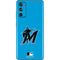MLB Miami Marlins Solid Distressed Galaxy S20 Fan Edition Skin