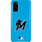 MLB Miami Marlins Solid Distressed Galaxy S20 Lite Case