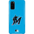 MLB Miami Marlins Solid Distressed Galaxy S20 Lite Case