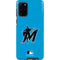 MLB Miami Marlins Solid Distressed Galaxy S20 Plus Pro Case