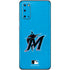 MLB Miami Marlins Solid Distressed Galaxy S20 Skin
