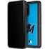 MLB Miami Marlins Solid Distressed Galaxy S20 Waterproof Case