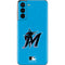 MLB Miami Marlins Solid Distressed Galaxy S21 5G Skin