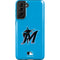 MLB Miami Marlins Solid Distressed Galaxy S21 FE Pro Case